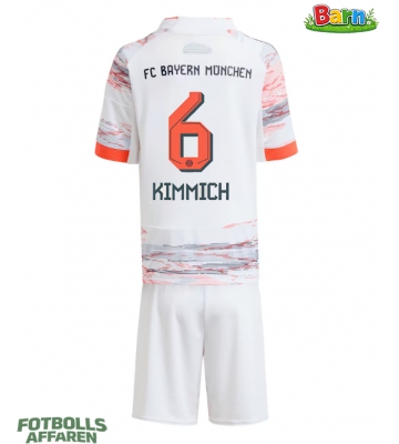 Bayern Munich Joshua Kimmich #6 Bortaställ Barn 2025-26 Kortärmad (+ Korta byxor)